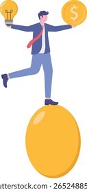 Golden egg investment, fundo de pensão de aposentadoria preciosa, patrimônio ou poupança, 401k ou IRA,

