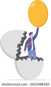 Golden egg investment, fundo de pensão de aposentadoria preciosa, patrimônio ou poupança, 401k ou IRA,

