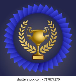 Golden Emblem vector