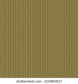 Golden fabric, dense and durable, with vertical stripes or striations. Cotton jersey texture. A sample of synthetic carpet. Abstract vector.