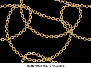 golden fashion chain print  seamless  patternn Baroque print with chains,   vector leopard,stationary,fabric,towel,paper leopard wild exotic safari