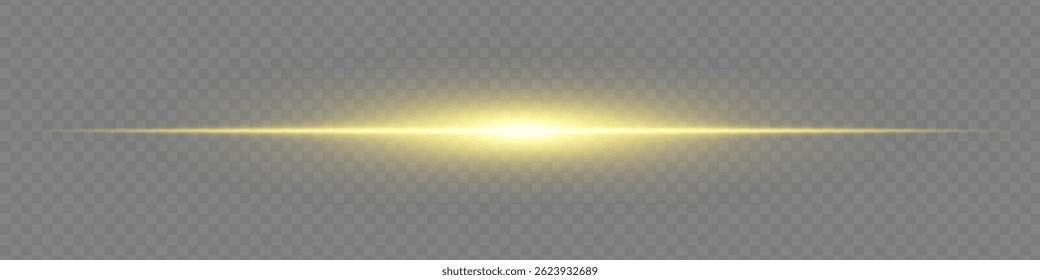Golden flare explosion with soft glow and gradient transparency. Ideal for magical effects, energy burst, laser point, sci-fi explosion visuals, portal opening and digital sparkle designs.