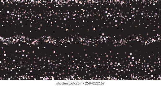 Golden flash with glittering dust and shimmery particles.  Celestial winter cosmic background