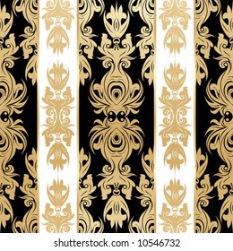 Golden floral
