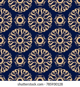 Ornamental Seamless Byzantine Art Style Pattern Stock Vector (Royalty ...