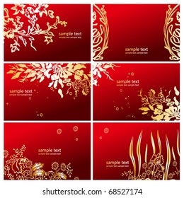golden flower with red card,6 in 1