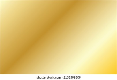 Golden foil texture background. Vector shiny and metallic gradient for border, frame, ribbon, label design