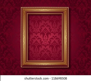 golden frame