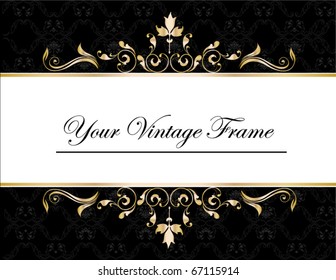 golden frame