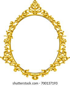 golden frame