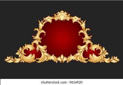 golden frame classical style