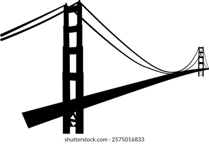 Golden Gate Bridge Digital EPs Vector graphics File