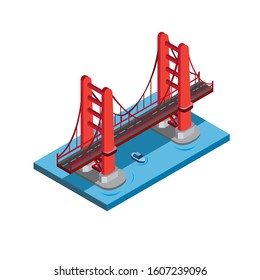 399 Cartoon golden gate bridge Images, Stock Photos & Vectors ...