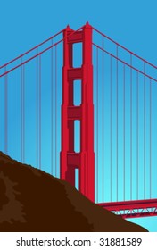 Golden Gate Bridge Sky