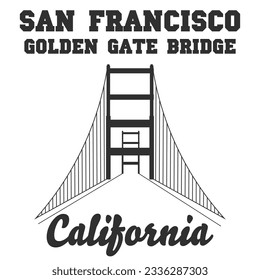 Golden Gate bridge - The symbol of US, San Francisco