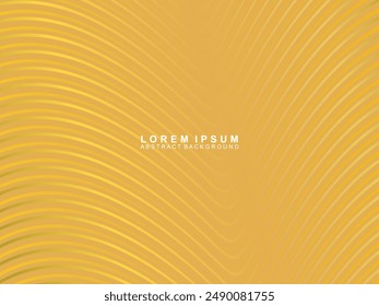 Patrón de fondo geométrico dorado. Fondo dorado de lujo. Textura de oro 3d. perfecto para, Anuncios, Web, cubiertas, Fondos de pantalla, revistas, Anuncios, etc.