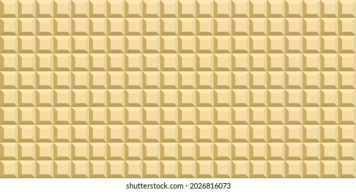 Golden geometric background. Vector illustration. 