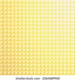 Golden geometric background. Vector illustration. 
