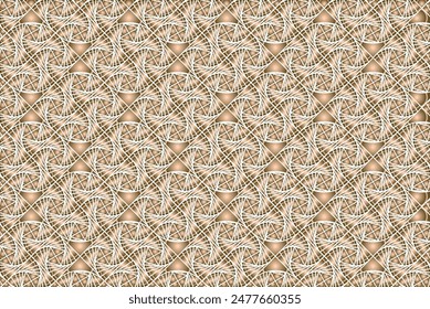 Golden Geometric Modern Pattern design