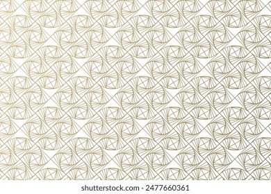 Golden Geometric Modern Pattern design