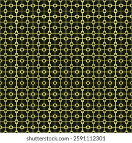 Golden Geometric Pattern Art Design