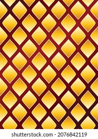 Golden geometry shape background. Graphic vector