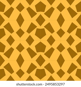 Golden Giraffe Spots: Seamless Honeycomb Pattern for Fashion, Crafts, and Decor, Geometric design inspired by Giraffe Spots. Its simple elegance makes it versatile for various uses.