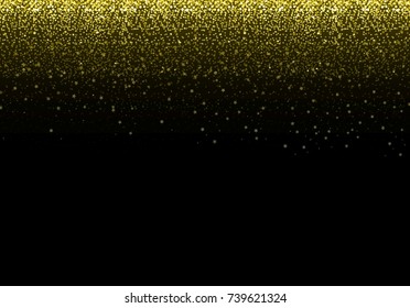 golden glitter