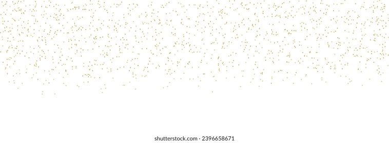 Golden glitter background. Falling glitter confetti. Luxury sparkling golden confetti. Celebration falling pink glitter. The dust golden sparks.Valentine's Day background.