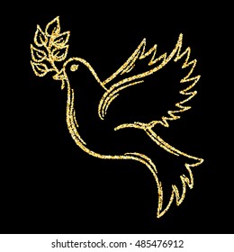 Golden Dove Images, Stock Photos & Vectors | Shutterstock