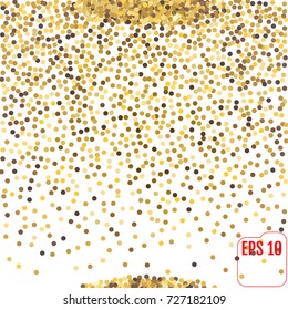 golden glitter frame background