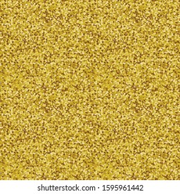 Golden glitter. A seamless vector pattern. Background or element to your design.
