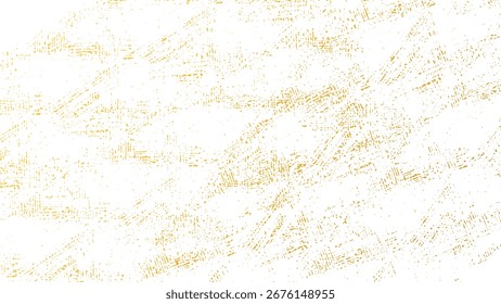 Golden Glitter Spatter. Isolated Splashes Stars and Dots for Overlay Texture