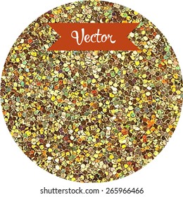 Golden glitter texture