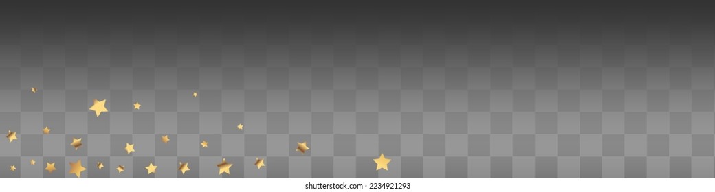 Vector Golden Glitter Fondo Panorámico Transparente. Luminoso cartel serpentino rico. Invitación de pincel de papel. Pinta Papel de escritorio aislado.