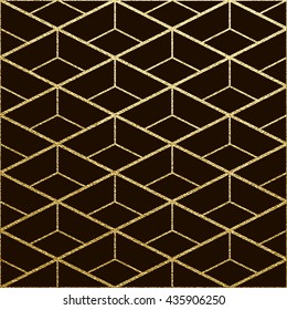 Golden glossy texture. Metal pattern. Abstract gold background