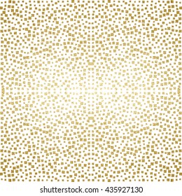 Golden glossy texture. Metal pattern. Abstract gold background