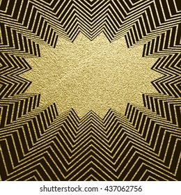Golden glossy texture. Metal pattern. Abstract gold background