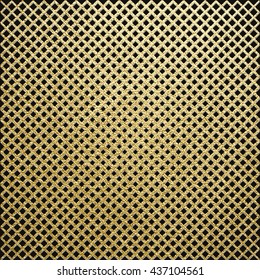 Golden glossy texture. Metal pattern. Abstract gold background