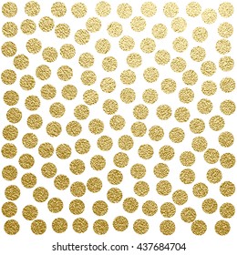 Golden glossy texture. Metal pattern. Abstract gold background