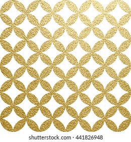 Golden glossy texture. Metal pattern. Abstract gold background