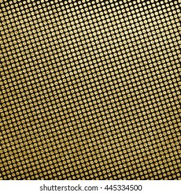 Golden glossy texture. Metal pattern. Abstract gold background