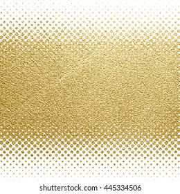 Golden glossy texture. Metal pattern. Abstract gold background