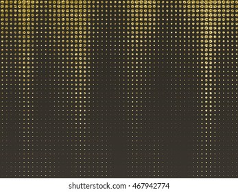 Golden glossy texture. Metal pattern. Abstract gold background