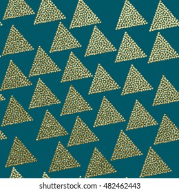 Golden glossy texture. Metal pattern. Abstract gold background