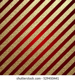 Golden glossy texture. Metal pattern. Gold festive background, greeting card or wrapping paper