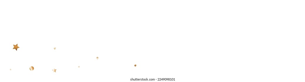 Fondo Panorámico del Vector Brillante Dorado. Tarjeta secuencial abstracta. Banner Rojo Efecto Redondo. Ilustración de luz de confetti.