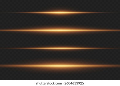 Golden glowing lines of light and effect.