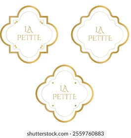 Golden Gold Frames Logo Design