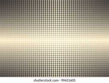 Golden gorgeous spotted shining abstract vector background